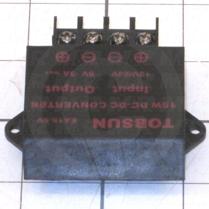 DC/DC Converter, 24VDC, 3W, 5VDC Output Voltage, 0.6A Output Current