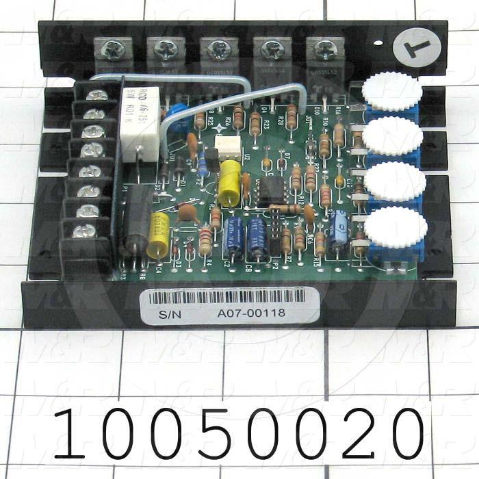 DC Drive, 1/8-1/2HP, 120/240V, 90/180VDC Output Voltage