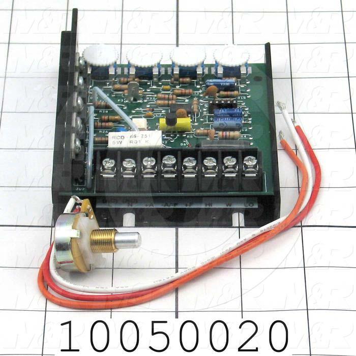 DC Drive, 1/8-1/2HP, 120/240V, 90/180VDC Output Voltage