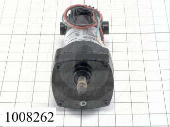 DC Motor, 1/20HP, 24 RPM, 90VDC, 0.58A