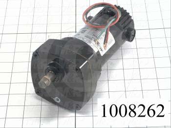 DC Motor, 1/20HP, 24 RPM, 90VDC, 0.58A