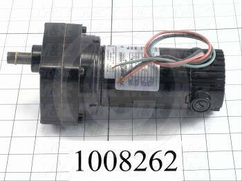 DC Motor, 1/20HP, 24 RPM, 90VDC, 0.58A