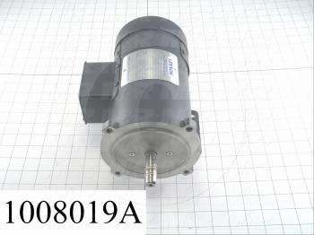 DC Motor, 1/2HP, 56C Frame, 1750 RPM, 90VDC, 5A