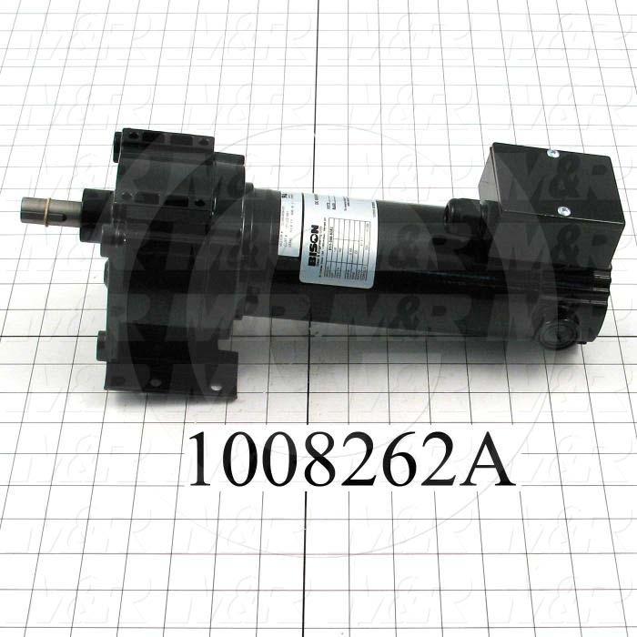 DC Motor, 1/6HP, 22 RPM, 180VDC, 0.88A