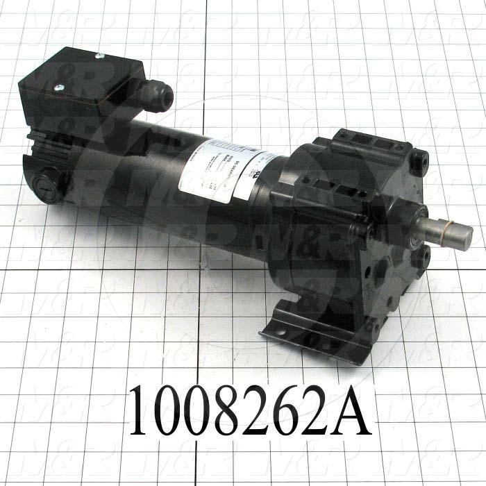 DC Motor, 1/6HP, 22 RPM, 180VDC, 0.88A