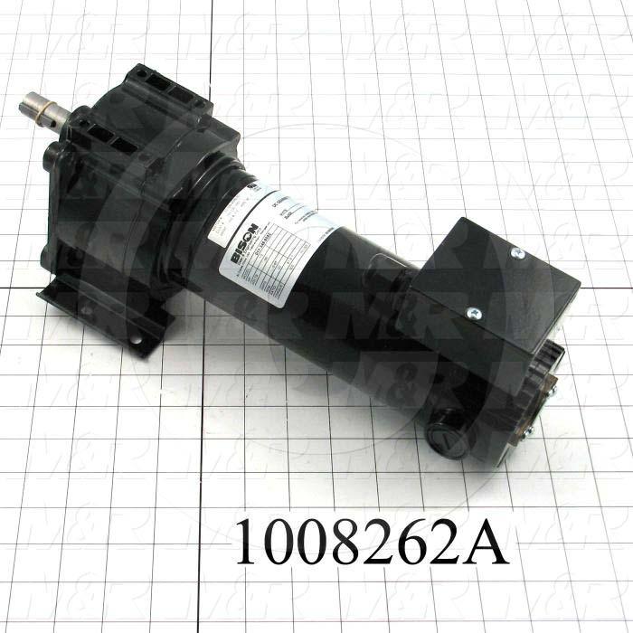 DC Motor, 1/6HP, 22 RPM, 180VDC, 0.88A