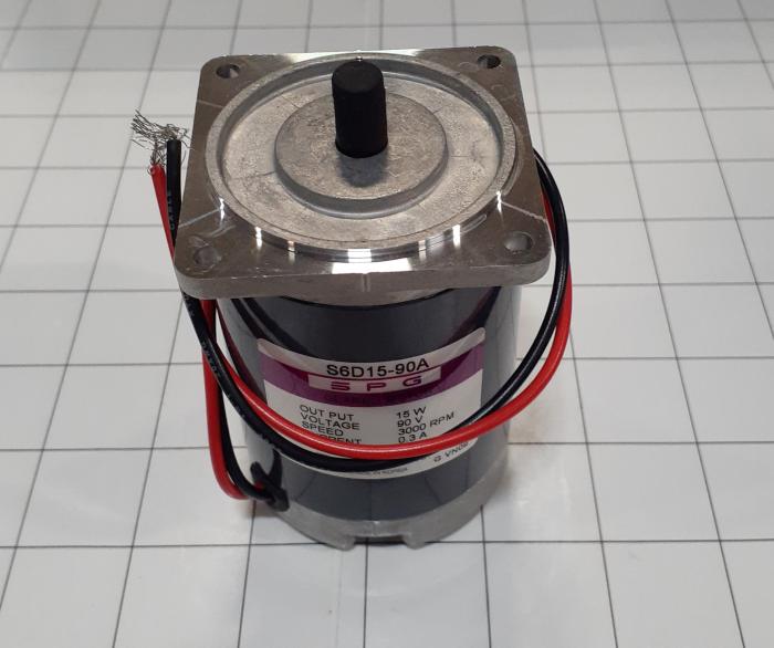 DC Motor, GEARMOTOR, 90VDC, 0.2A