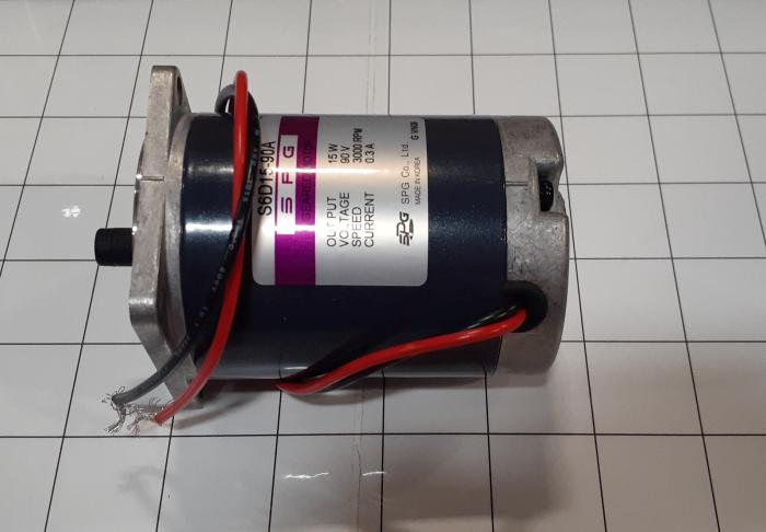 DC Motor, GEARMOTOR, 90VDC, 0.2A