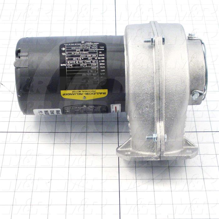 Direct Drive, Max. RPM 3450, Voltage 190-220/380/440V, Motor HP 1/12 hp