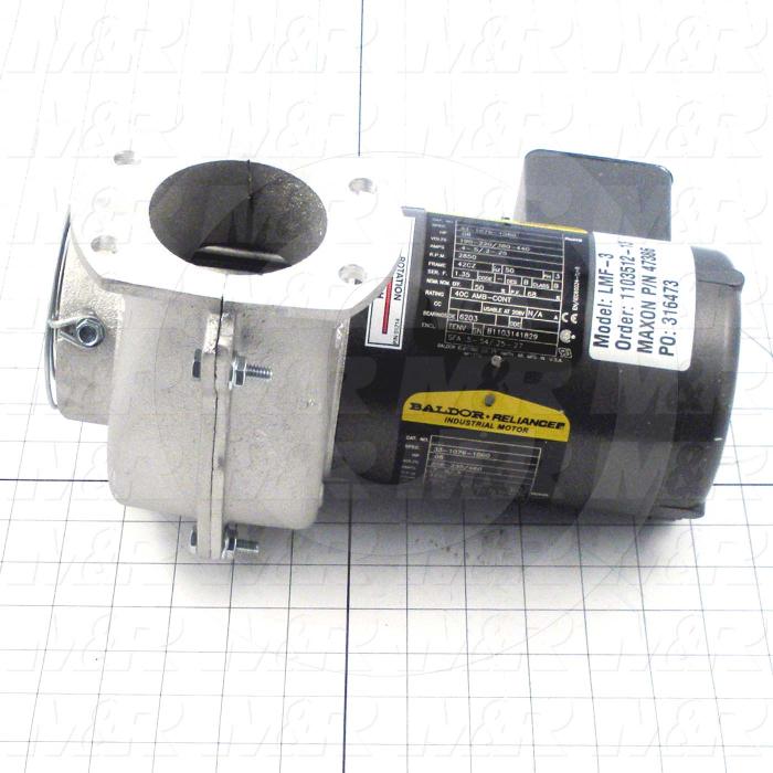 Direct Drive, Max. RPM 3450, Voltage 190-220/380/440V, Motor HP 1/12 hp