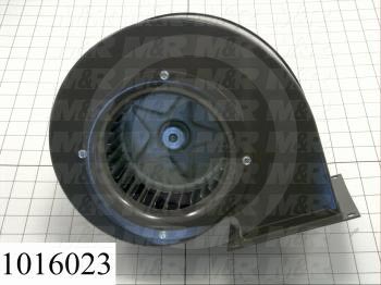 Direct Drive, Wheel Diameter 5-1/4", Max. RPM 1610, Voltage 115V 1PH, With Thermal Protection, Temperature Rating 104F, Max. Air flow 265CFM