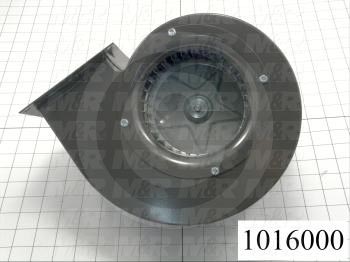 Direct Drive, Wheel Diameter 5-1/4", Max. RPM 1610, Voltage 230V 1PH 60Hz, With Thermal Protection, Temperature Rating 104F, Max. Air flow 265CFM