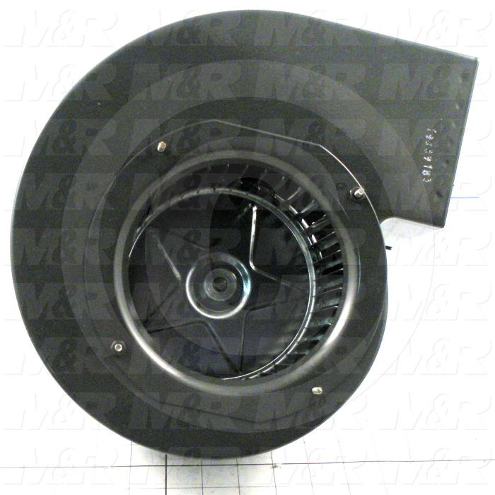 Direct Drive, Wheel Diameter 6-1/4", Max. RPM 1350, Voltage 230V 1PH 50Hz, With Thermal Protection, Temperature Rating 40C, Max. Air flow 500CFM, Bore Size 3/8 in., Motor HP 1/10 HP