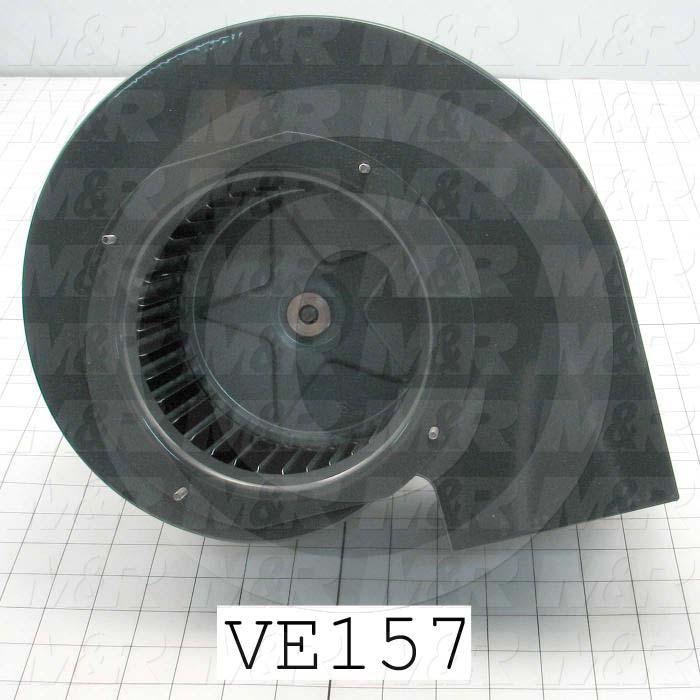 Direct Drive, Wheel Diameter 6-1/4", Max. RPM 1350, Voltage 230V 1PH 50Hz, With Thermal Protection, Temperature Rating 40C, Max. Air flow 500CFM, Bore Size 3/8 in., Motor HP 1/10 HP