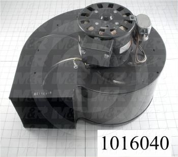 Direct Drive, Wheel Diameter 8-1/4", Max. RPM 1075, Voltage 115/230V 1PH, With Thermal Protection, Temperature Rating 104F, Max. Air flow 794CFM