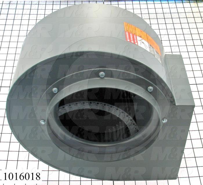 Direct Drive, Wheel Diameter 9.00", Max. RPM 1725, Temperature Rating 180F, Max. Air flow 1390CFM, Bore Size 7/8 in.