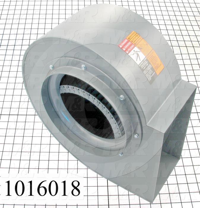 Direct Drive, Wheel Diameter 9.00", Max. RPM 1725, Temperature Rating 180F, Max. Air flow 1390CFM, Bore Size 7/8 in.