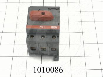 Disconnect Switch, 600VAC, 60A, 3 Poles
