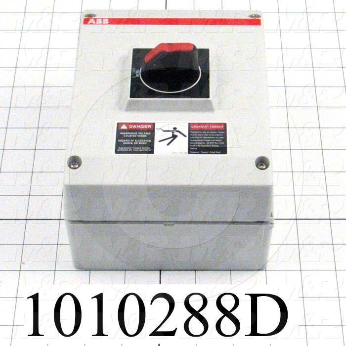 Disconnect Switch, 600VAC, 80A, 1pole