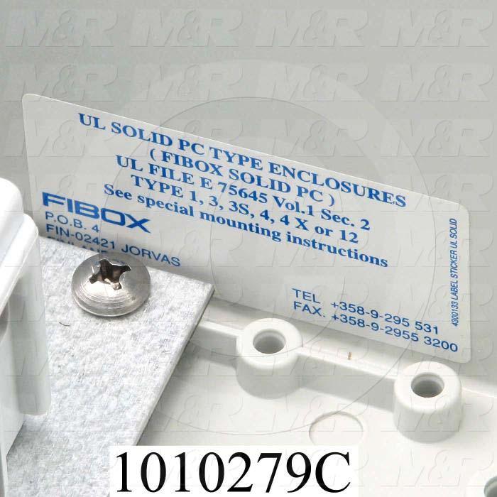 Disconnect Switch, Enclosed, Non Fusible, 600VAC, 125A, 1pole