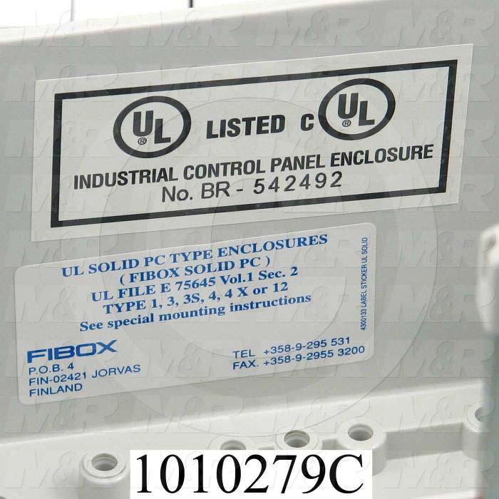 Disconnect Switch, Enclosed, Non Fusible, 600VAC, 125A, 1pole