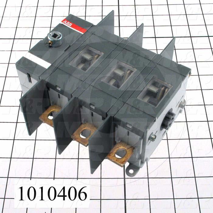 Disconnect Switch, Full Assembly, 600VAC, 200A, 3 Poles