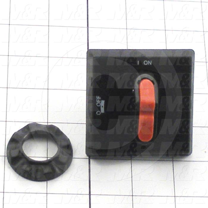 Disconnect Switch Handle, For Use With OTxxFT3 Switches, 6mm Shaft