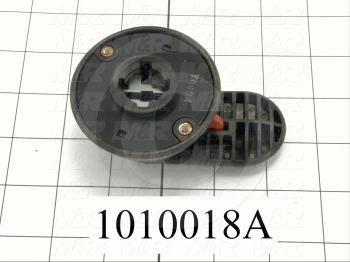 Disconnect Switch Handle, Pistol, 5mm² Shaft