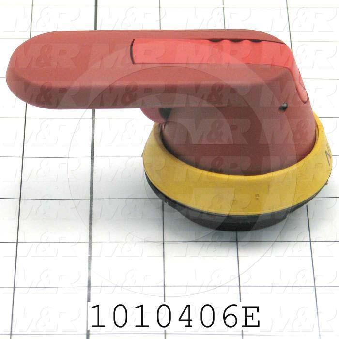 Disconnect Switch Handle, Pistol, 6mm Shaft