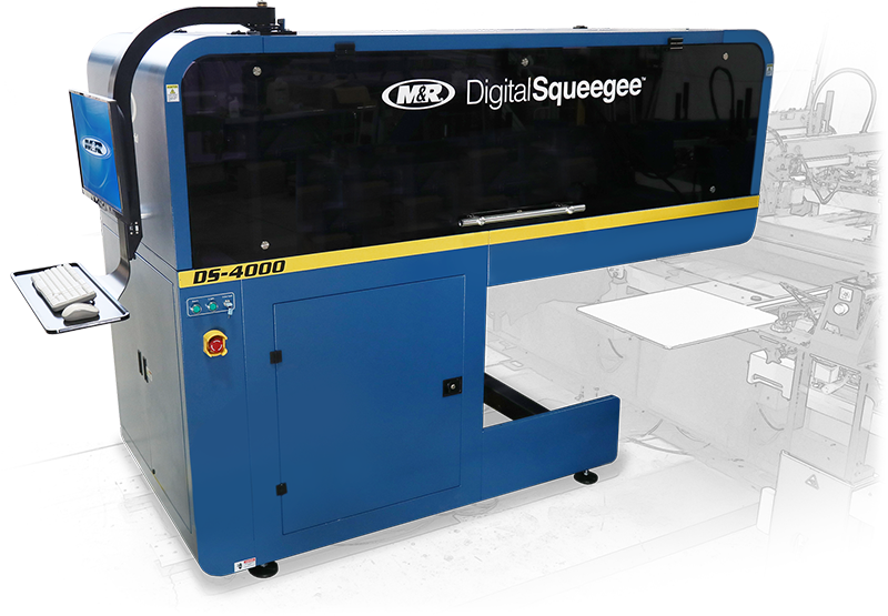 M&R DS-4000® Digital Squeegee Hybrid Printing System