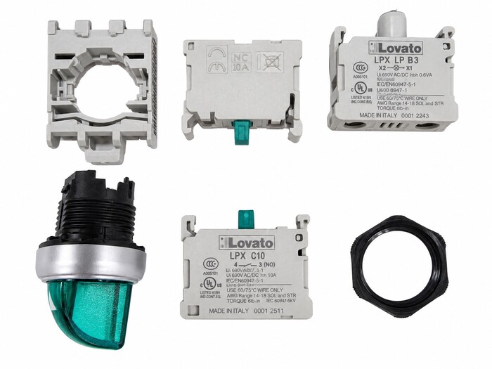 EL SELECTOR SWITCH ASSY, 22MM