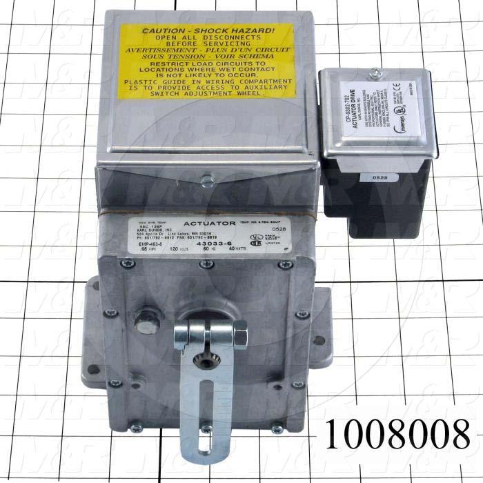 Electric Actuators, Modulating Motor for Burner