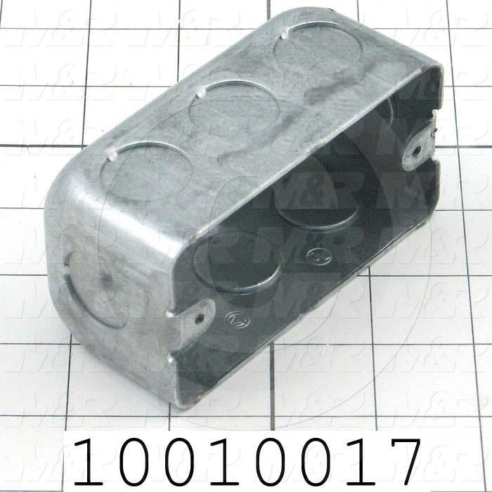 Electrical Box, 2"x4"x1/2"