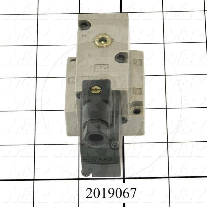 Electro Pneumatic Regulator, Base Mounting, 1/4" NPT Port In, 24V Power Source, Max. 127 Psi Pressure Range