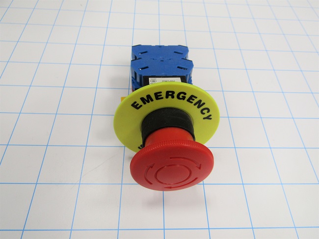 Emergency-Stop Switch, Push-Pull/Twist Release