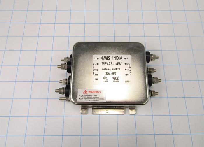EMI FILTER, 440VAC, 30A, 3PH