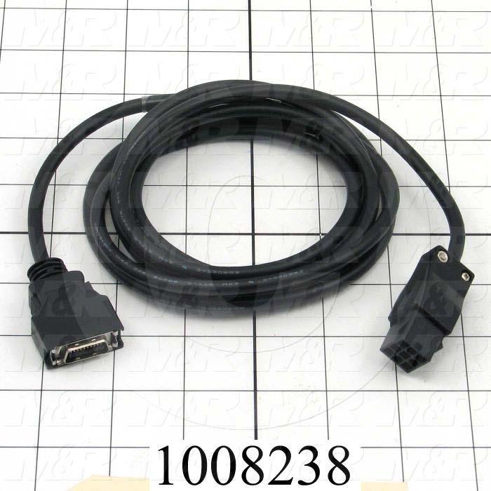 Encoder Cable, 2m, For HC-MF Motor