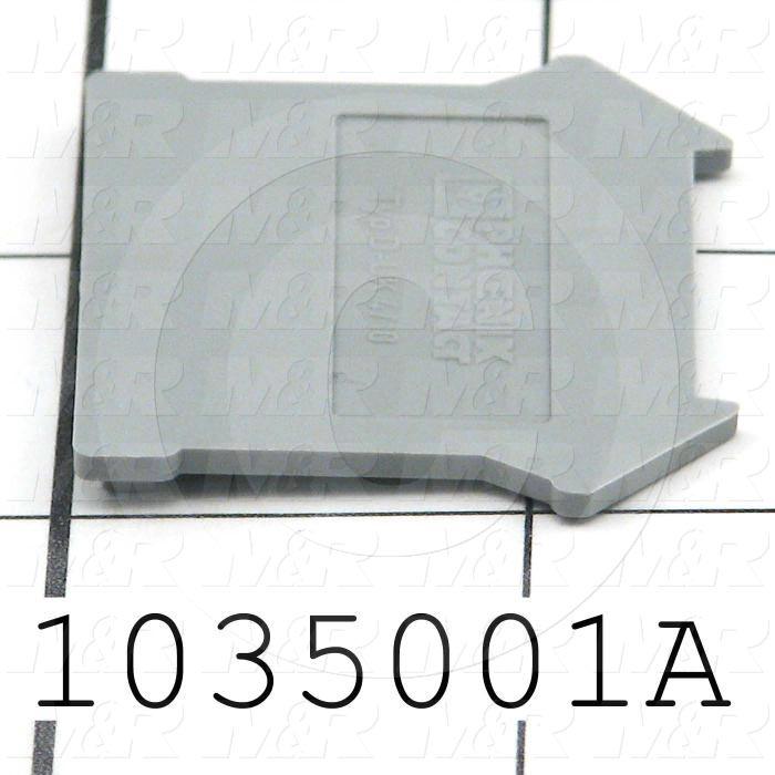 End Section, Use For Terminal Block