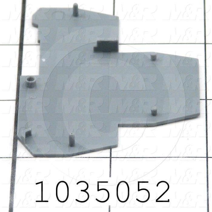End Section, Use For Terminal Block Double Deck