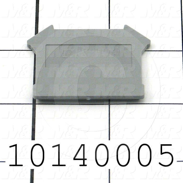 End Section, Use For Terminal Blocks UK5N And UK6N Series