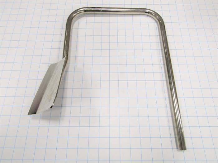 Fabricated Parts, 1 Gal.Paddle, 16.63 in. Length, 14.78 in. Width, 4.06 in. Height, Nickel Plated Finish