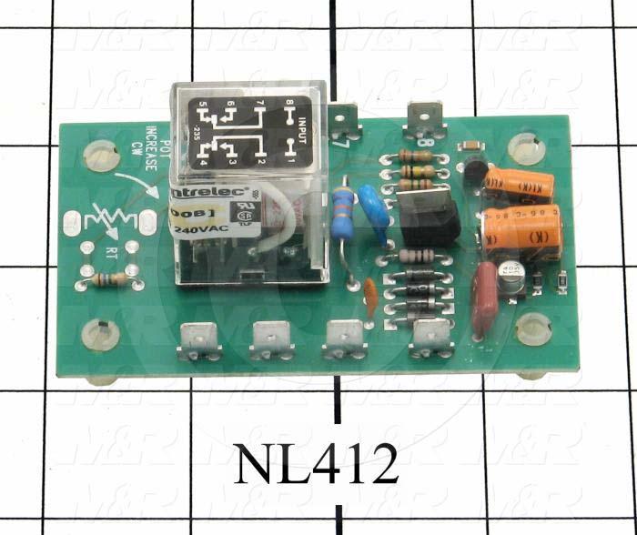 Fabricated Parts, 170 Sec Timer Rf Kit, 3.62 in. Length, 2.12 in. Width, 1.50 in. Height