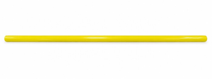 Fabricated Parts, 40" Safety Bar Tube, 40.00 in. Length, 1.25 in. Diameter, Safety Yellow Finish
