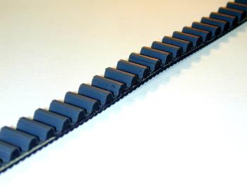 Fabricated Parts, 8 mm Poly Chain Belt, 100.60 in. Length, 12 mm Width, Black Finish