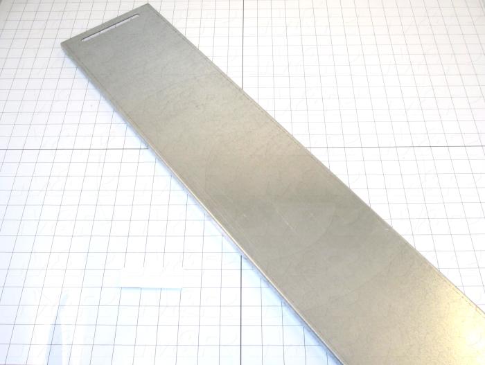 Fabricated Parts, Adjustable Door, 49.31 in. Length, 8.58 in. Width, 0.63 in. Height