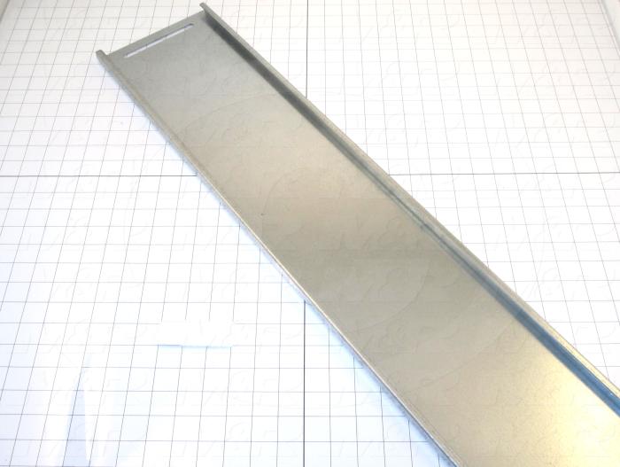 Fabricated Parts, Adjustable Door, 49.31 in. Length, 8.58 in. Width, 0.63 in. Height