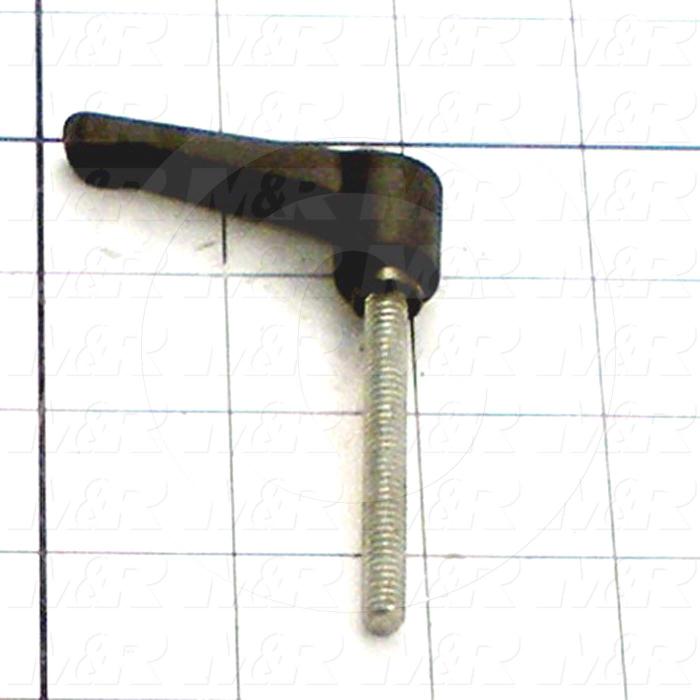 Fabricated Parts, Adjusted Handle Assembly, 3.50 in. Length, 2.50 in. Width, 1/4"-20 Thread Size