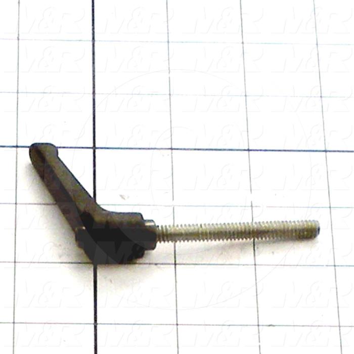 Fabricated Parts, Adjusted Handle Assembly, 3.50 in. Length, 2.50 in. Width, 1/4-20 Thread Size