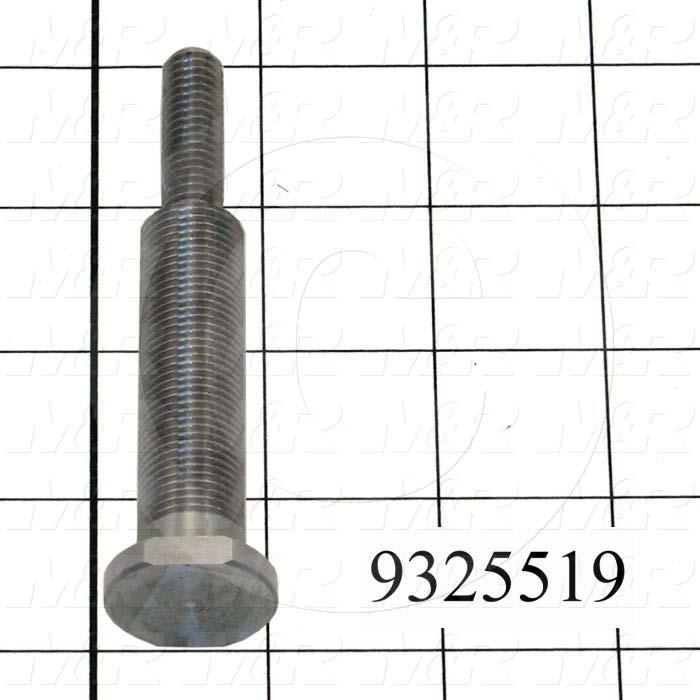 Fabricated Parts, Adjusting Bolt, 3.94 in. Length, 1.00 in. Diameter, 3/8-16 Thread Size