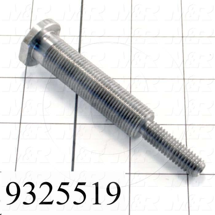 Fabricated Parts, Adjusting Bolt, 3.94 in. Length, 1.00 in. Diameter, 3/8-16 Thread Size